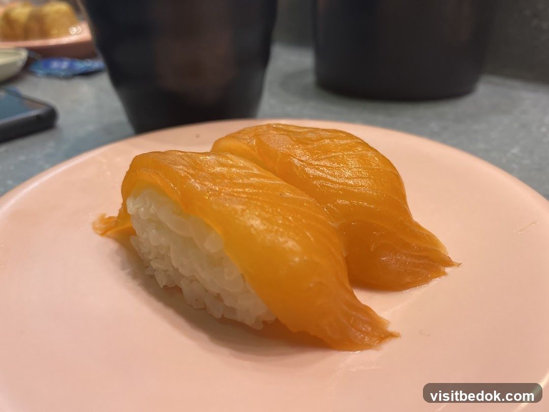 Salmon Nigiri Sushi