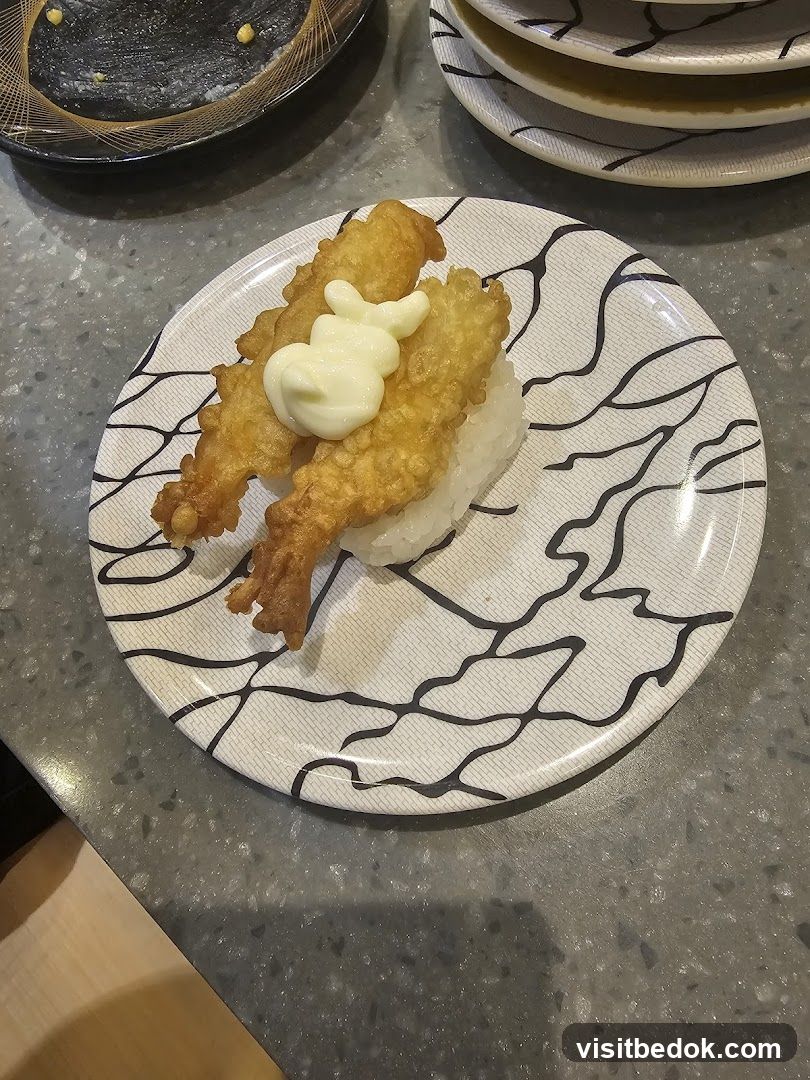 Fried Shrimp Sushi