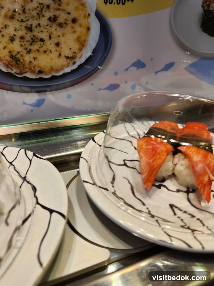 Sushi on a Conveyor Belt