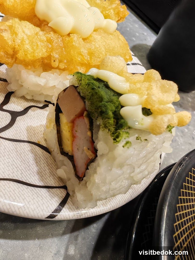 Sushi Rolls with Toppings