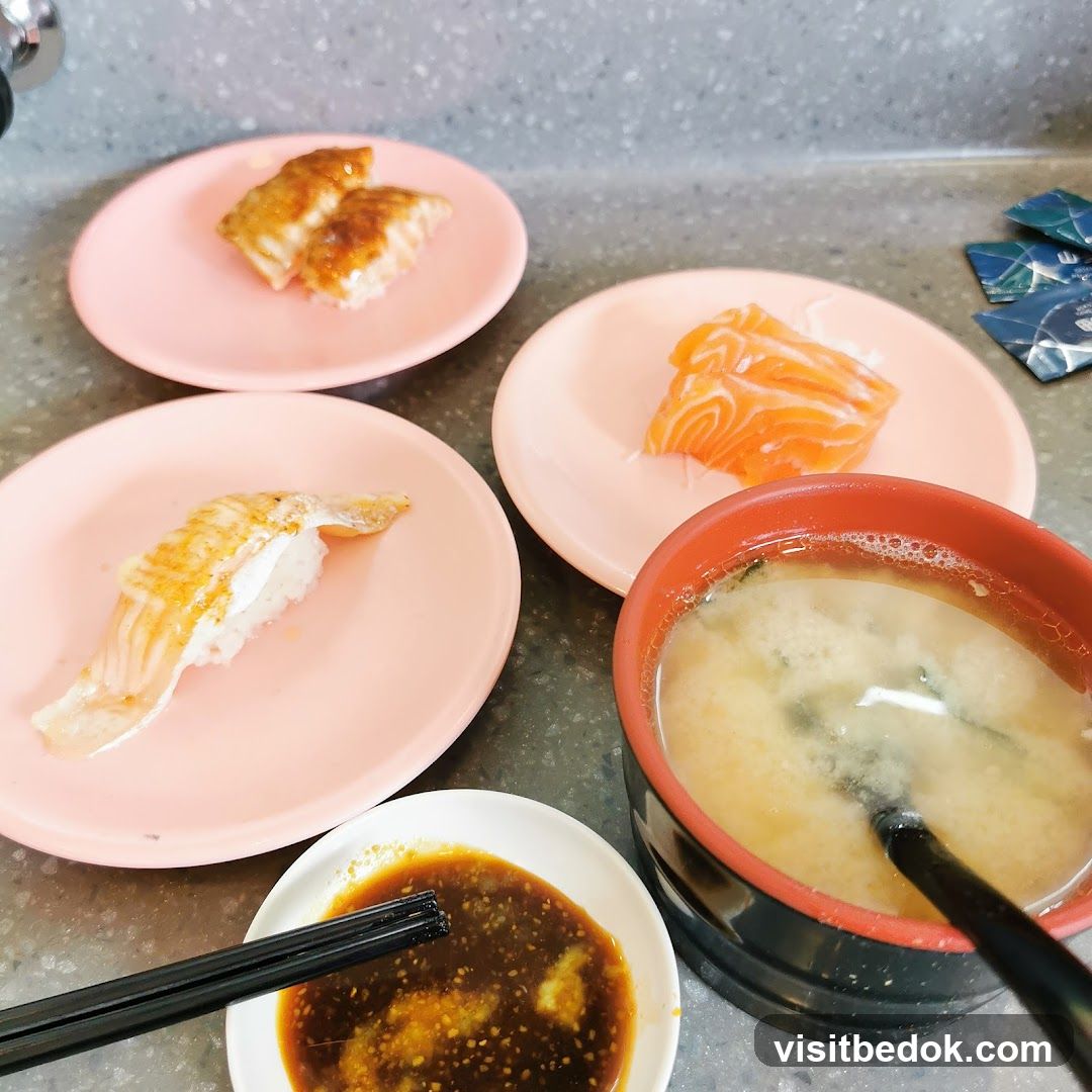 Sushi and Miso Soup