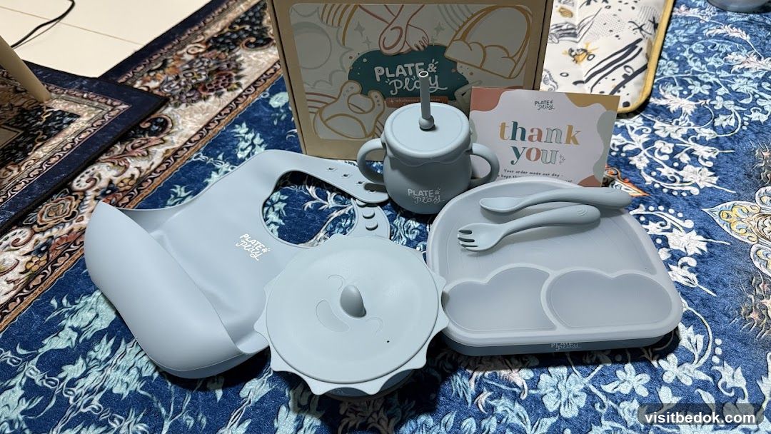 Baby feeding set