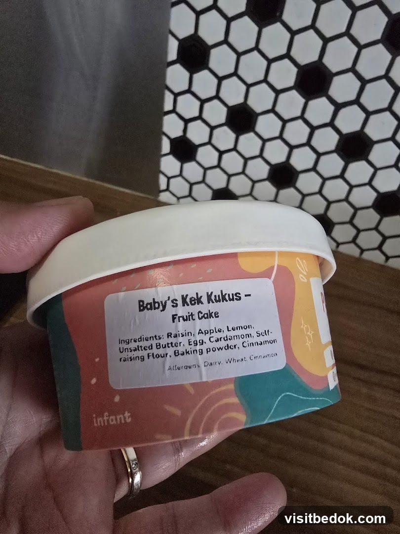 Fruit Cake Container