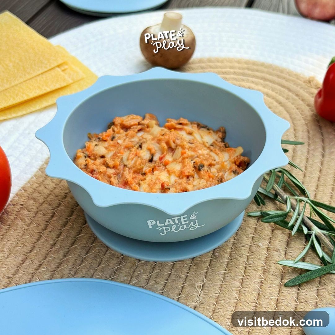 Baby Food in Bowl