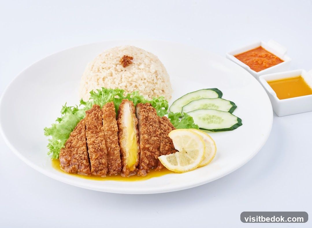 Crispy Chicken Rice