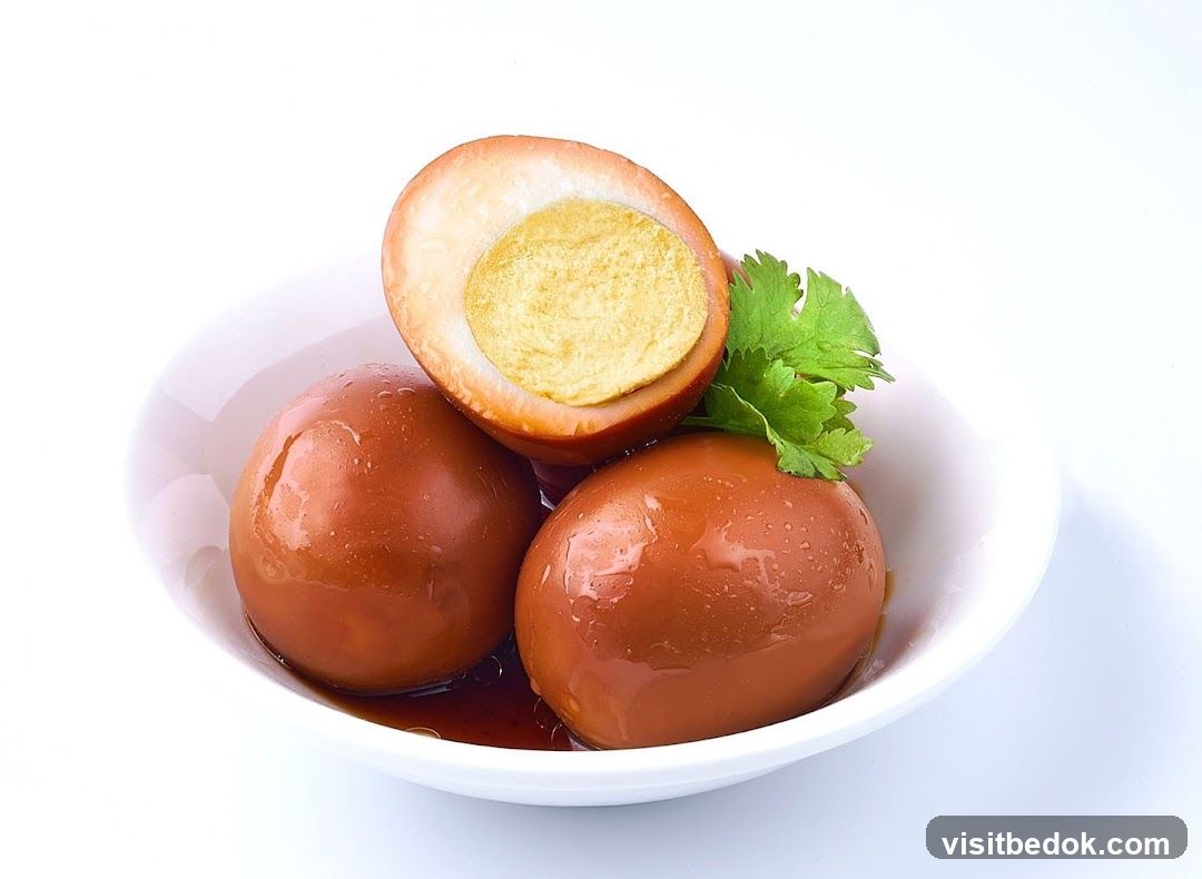 Braised Eggs