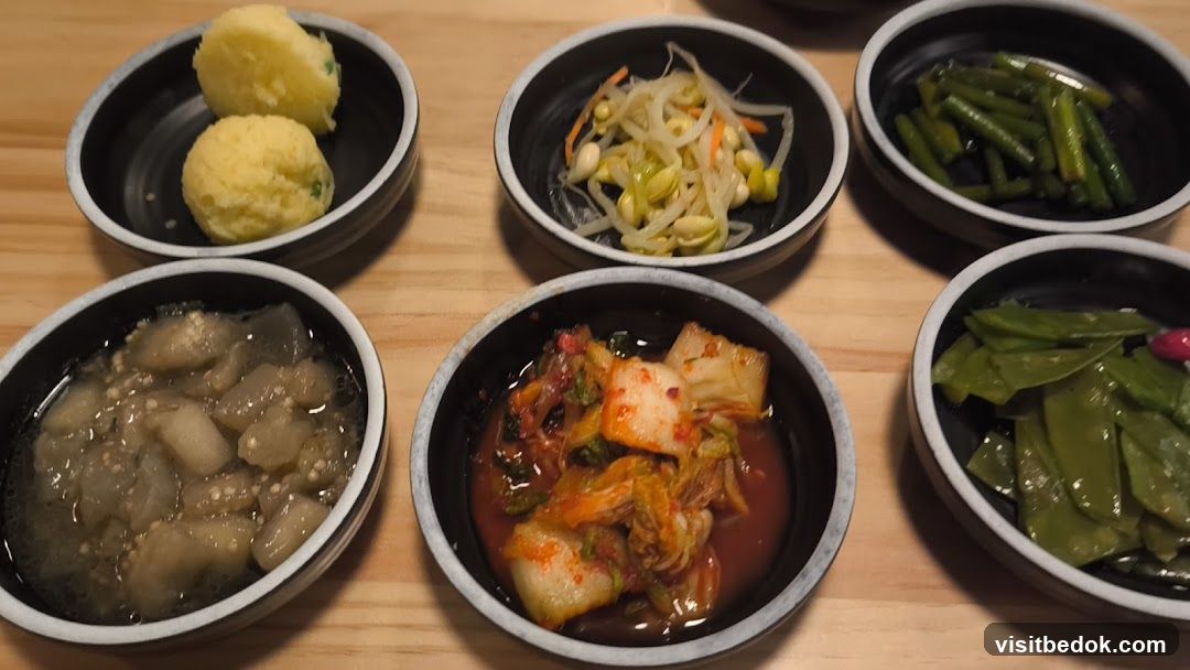 Assortment of Korean Side Dishes