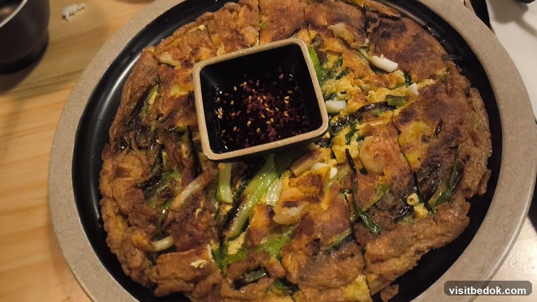 Korean Pancake with Dipping Sauce