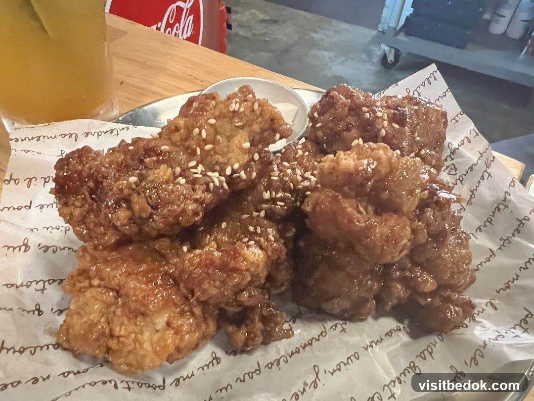Fried Chicken with Sesame Seeds