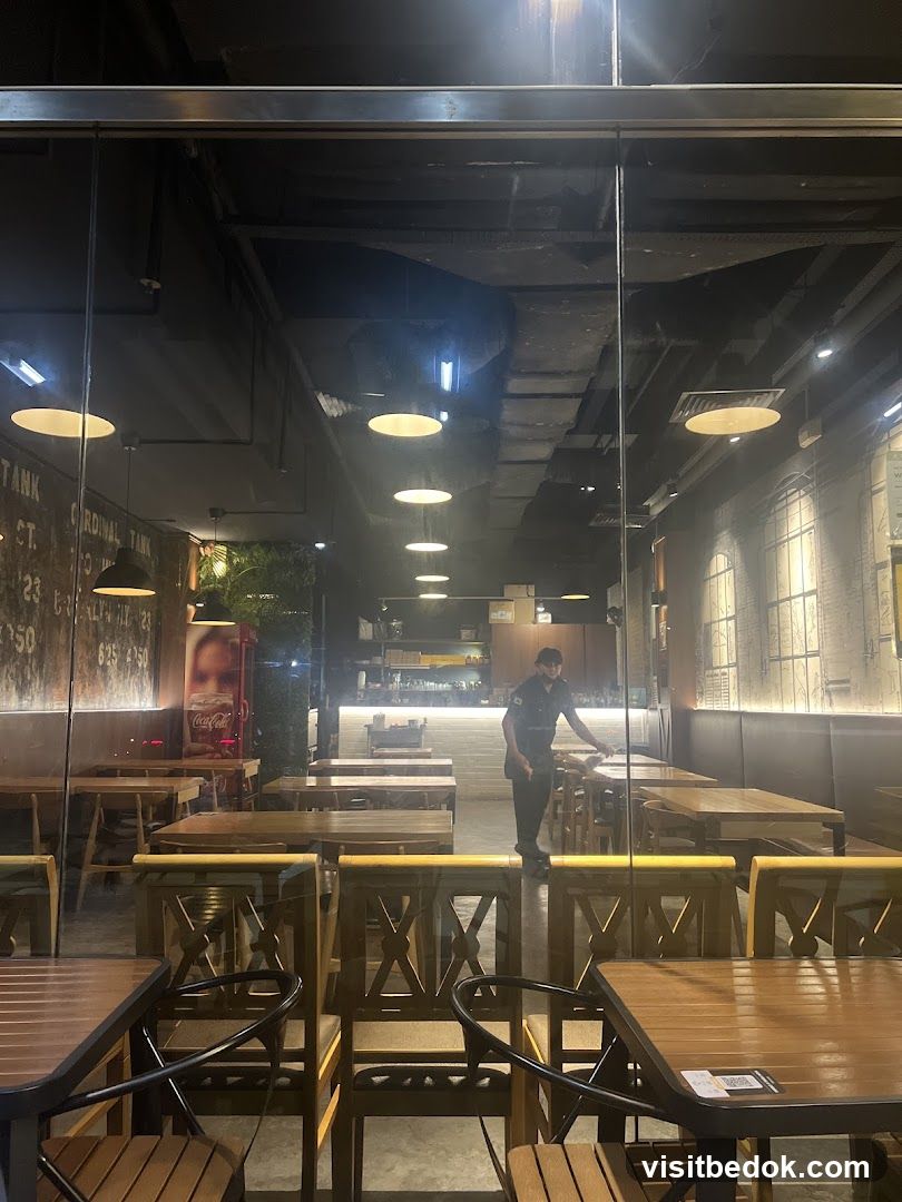 Restaurant Interior with Staff