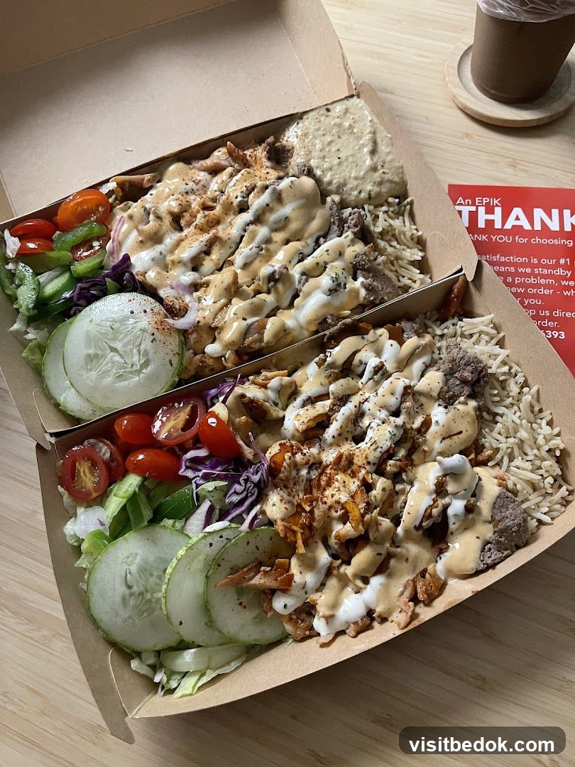 Two Halal Food Boxes
