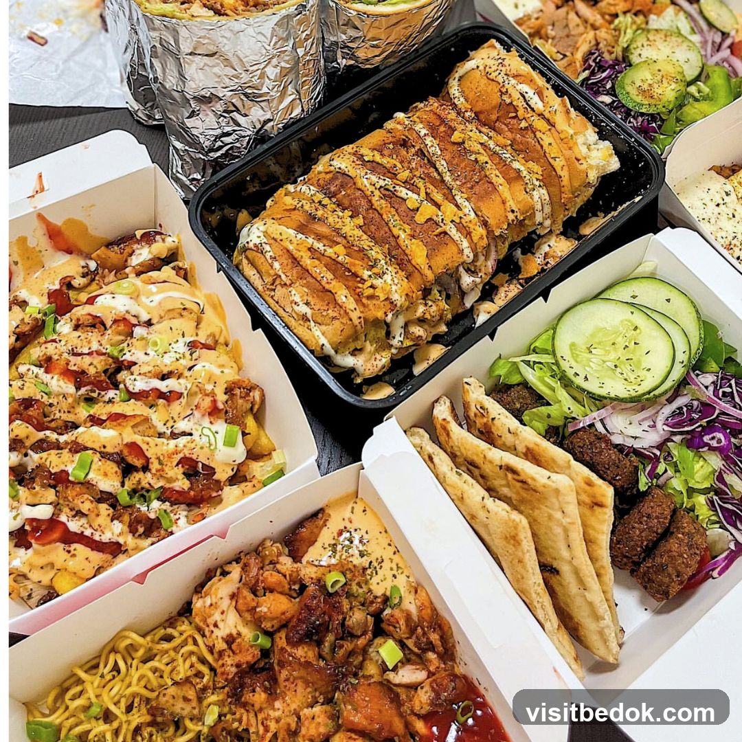 Assortment of Mediterranean-inspired dishes