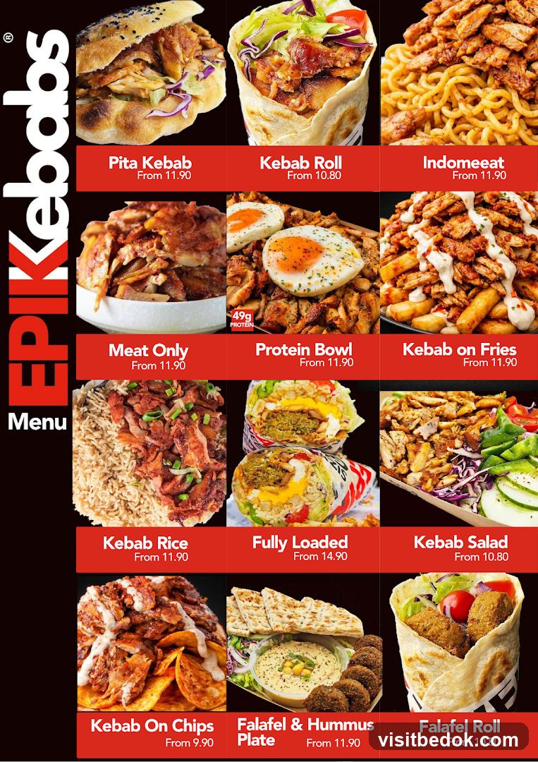 EPIKebabs Menu