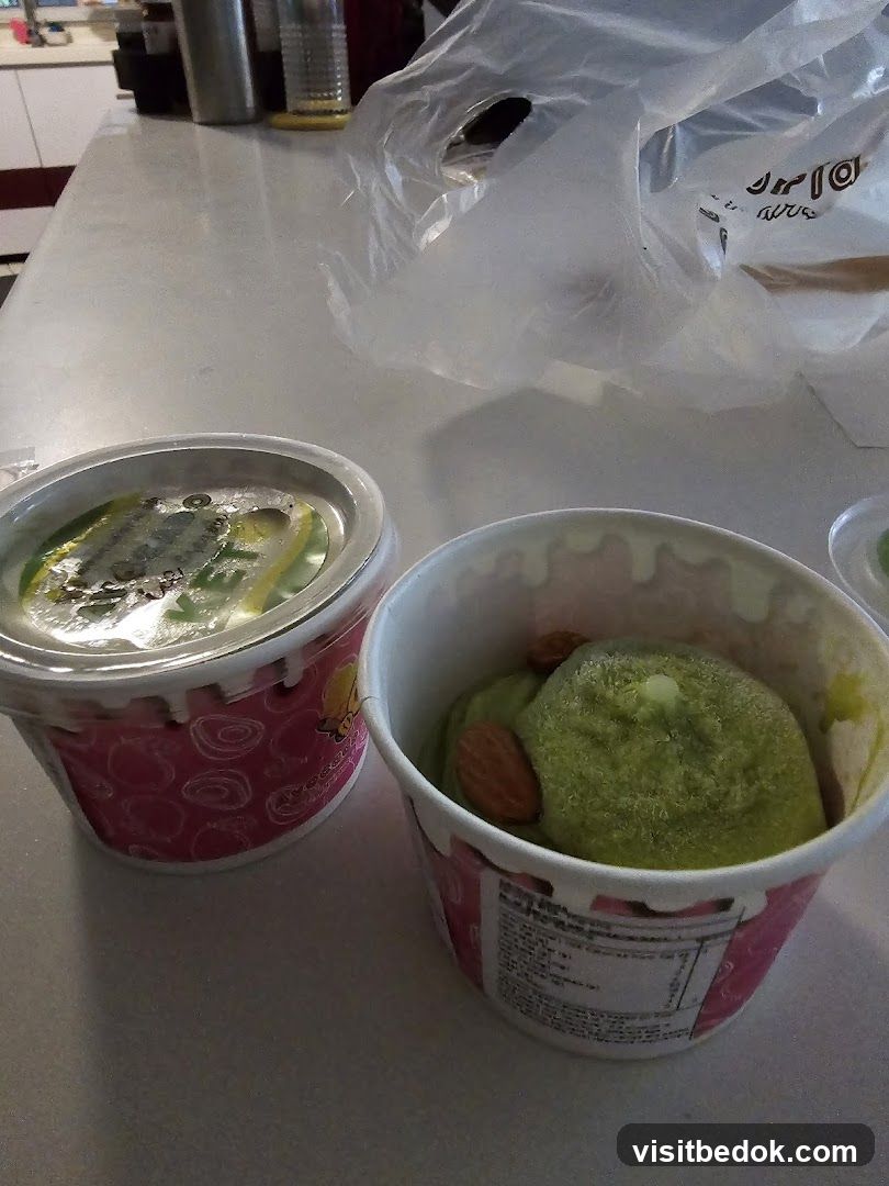 Desserts in cups