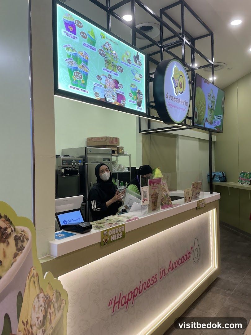 Avocado Dessert Counter