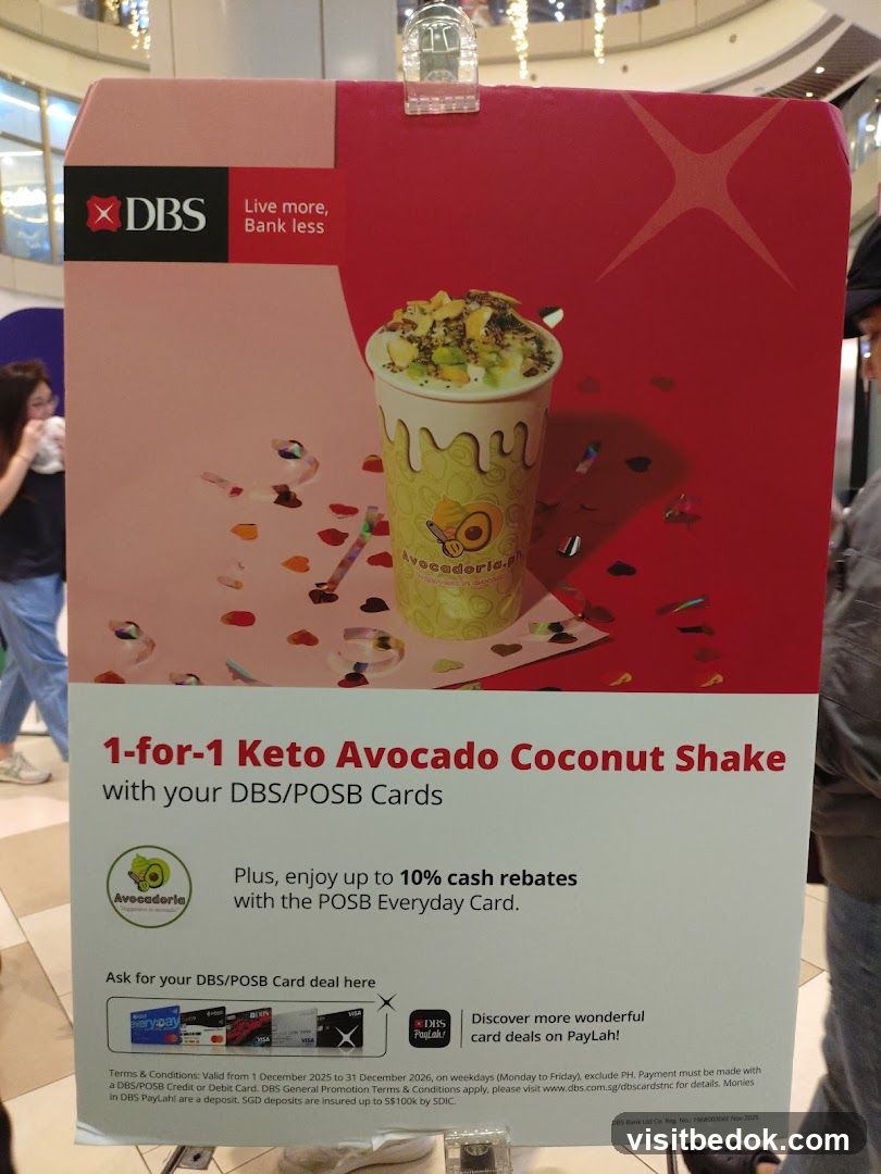 DBS/POSB Card Promotion for Avocadoria