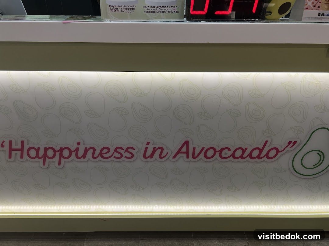 Counter with Avocado Theme
