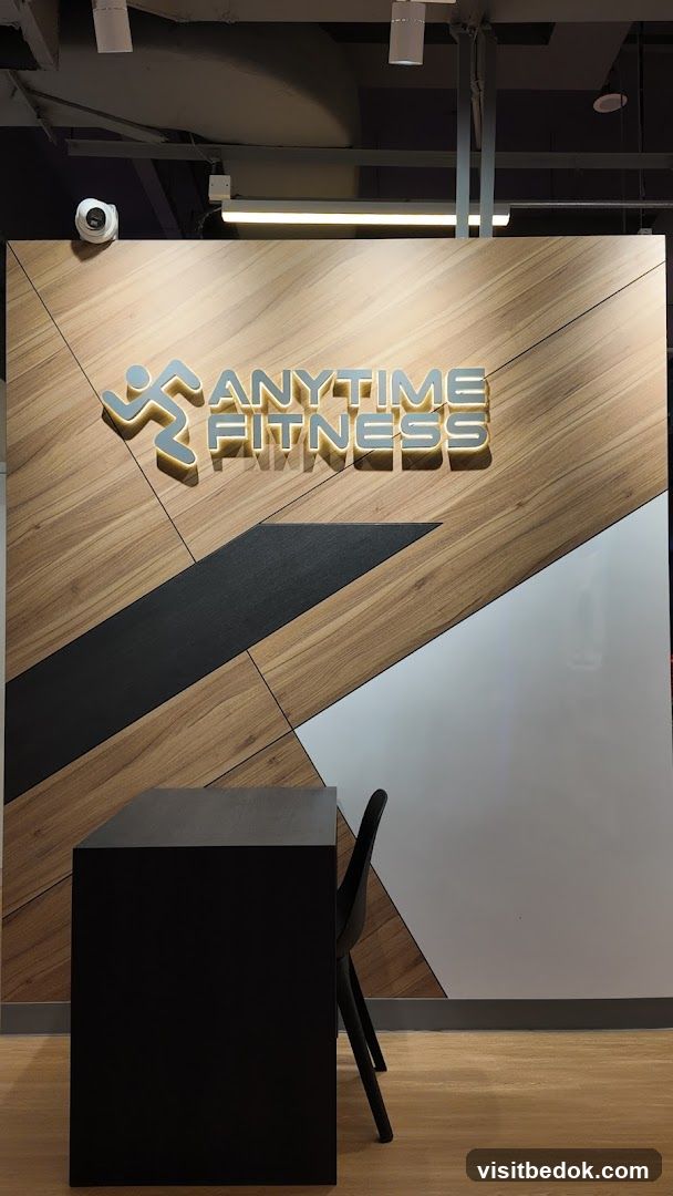 Anytime Fitness Reception Area