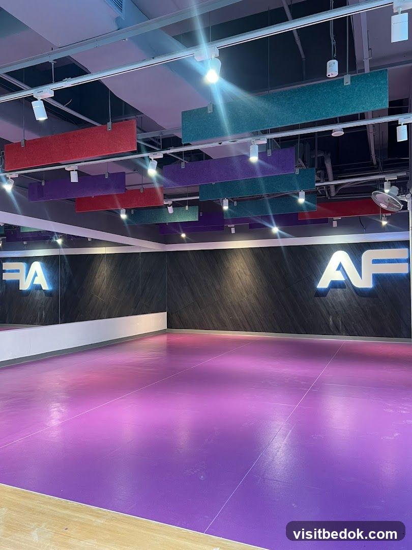Dance Studio with Logo