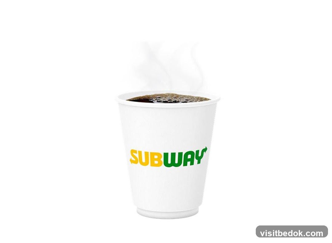 Subway Coffee Cup