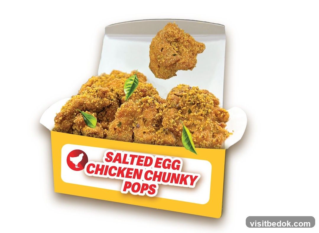 Salted Egg Chicken Chunky Pops