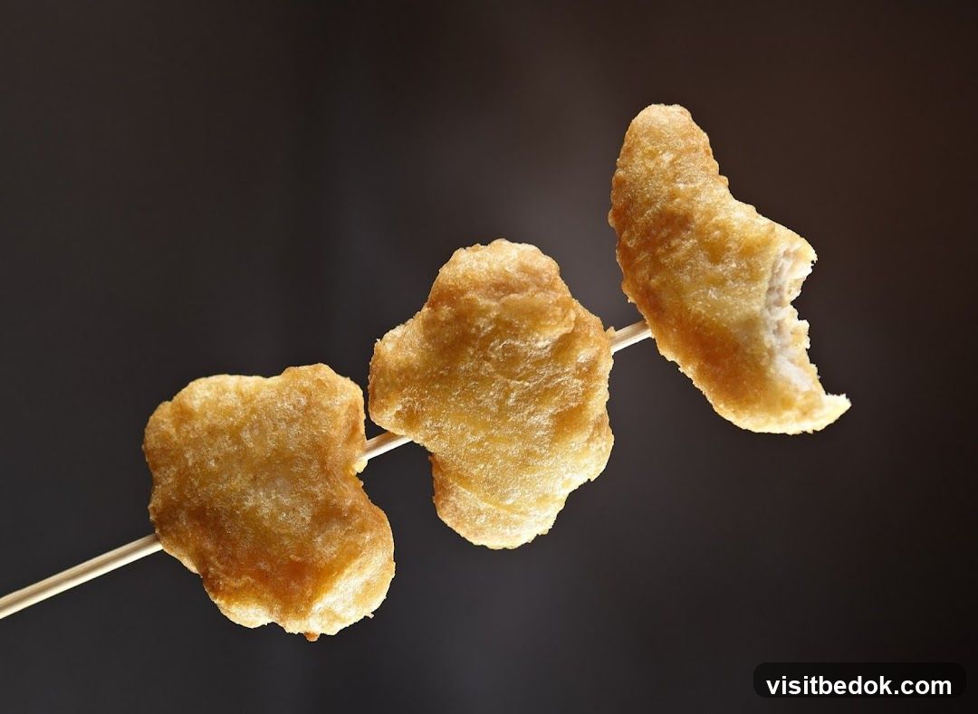 Chicken Nuggets on a Skewer