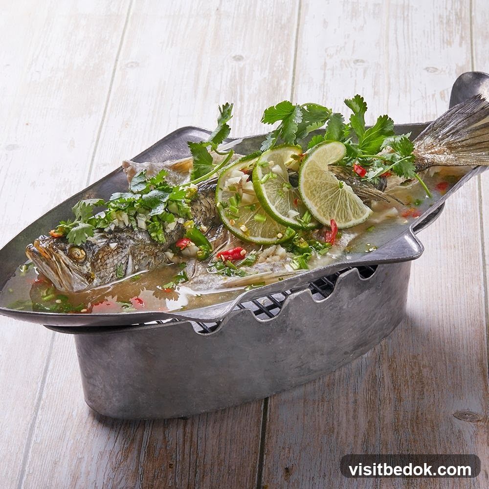 Steamed Fish with Lime and Chili