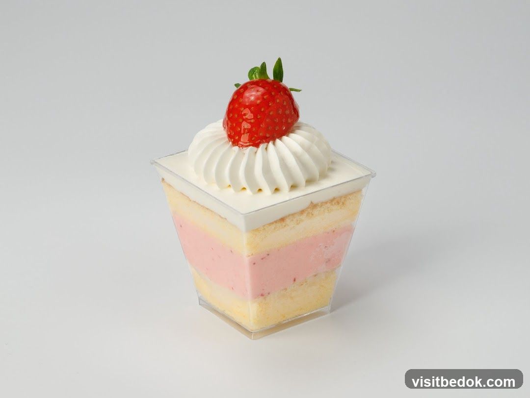 Strawberry Mousse Parfait