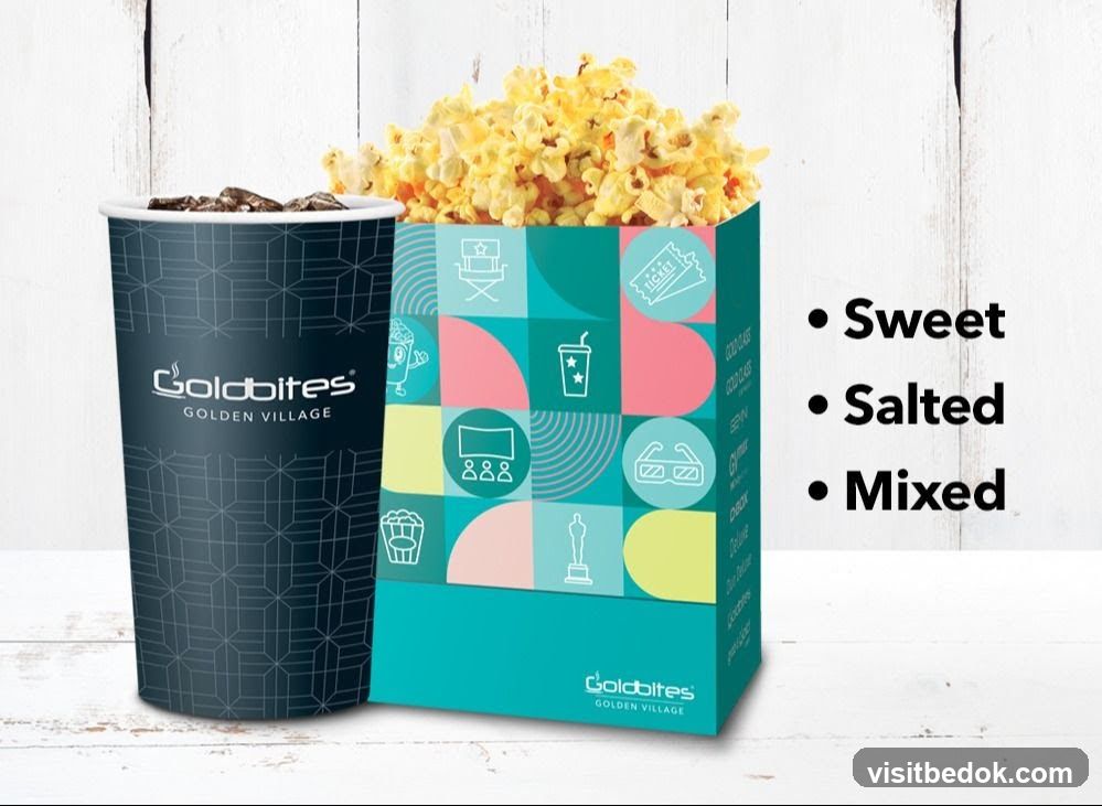 Goldbites Popcorn and Drink