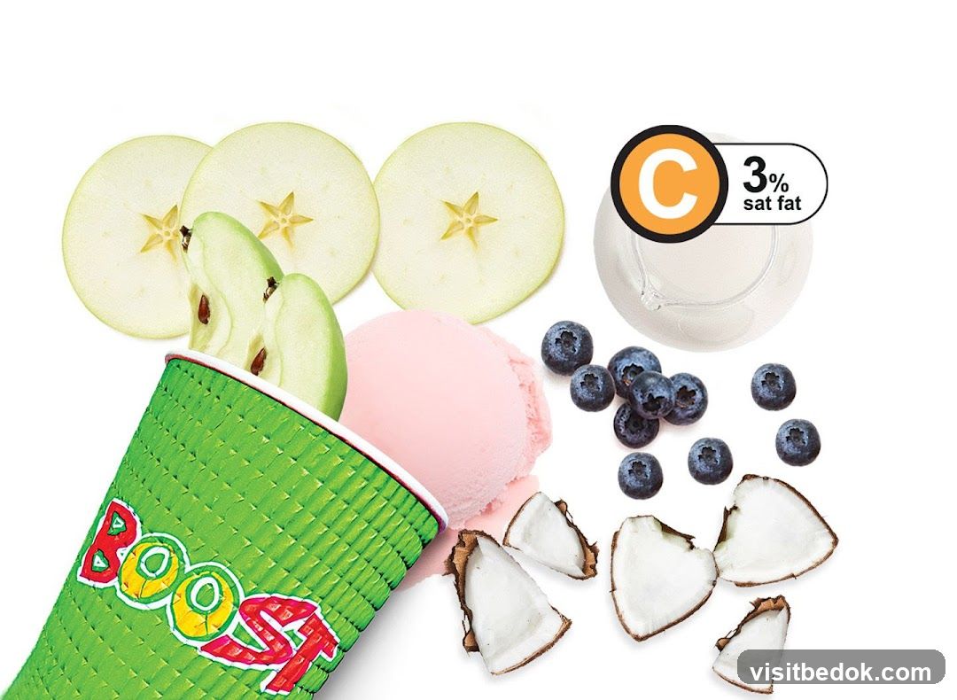Boost Cup with Ingredients