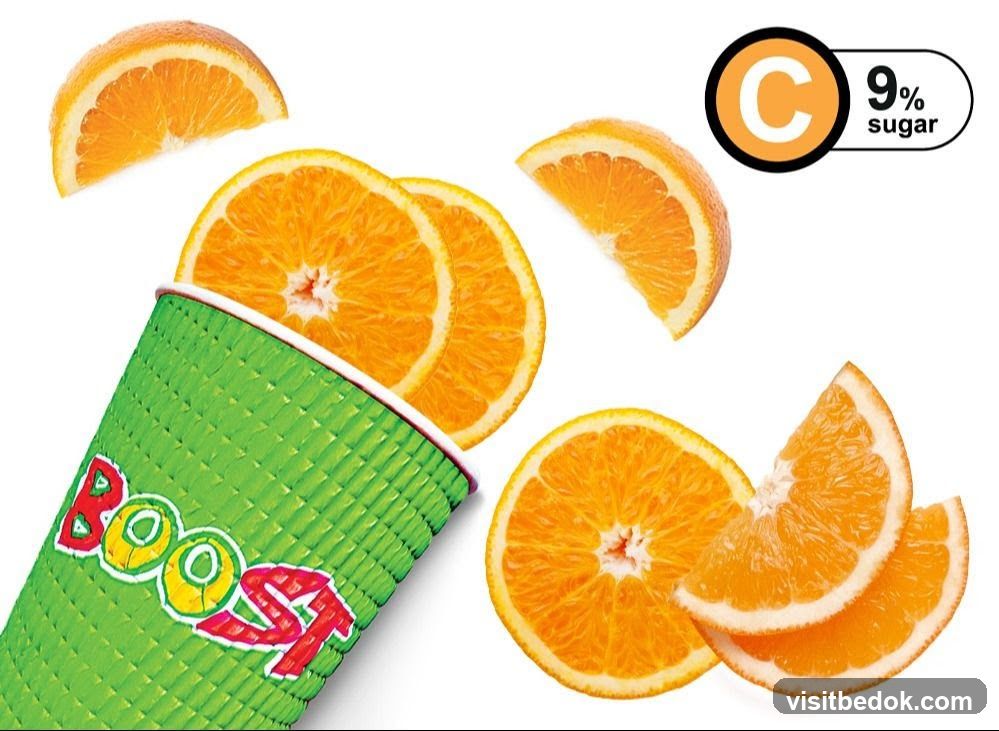 Orange slices and a cup
