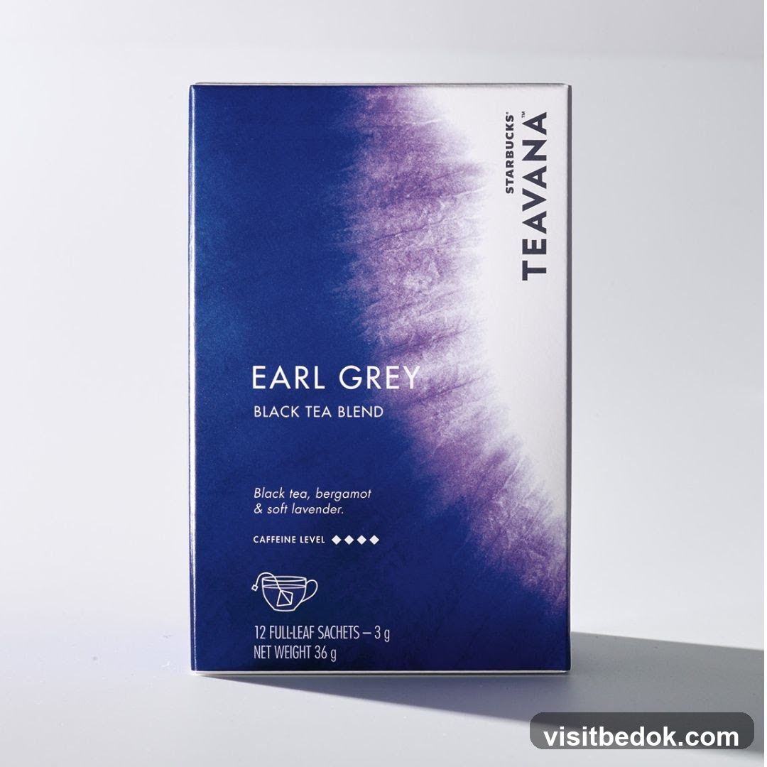 Starbucks Teavana Earl Grey Tea Box