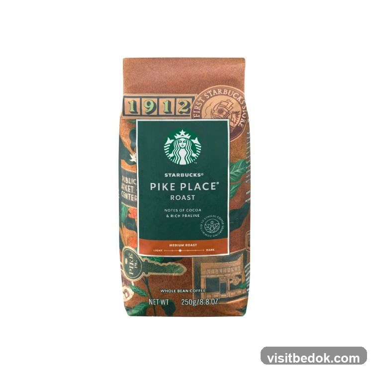 Starbucks Pike Place Roast Coffee Bag