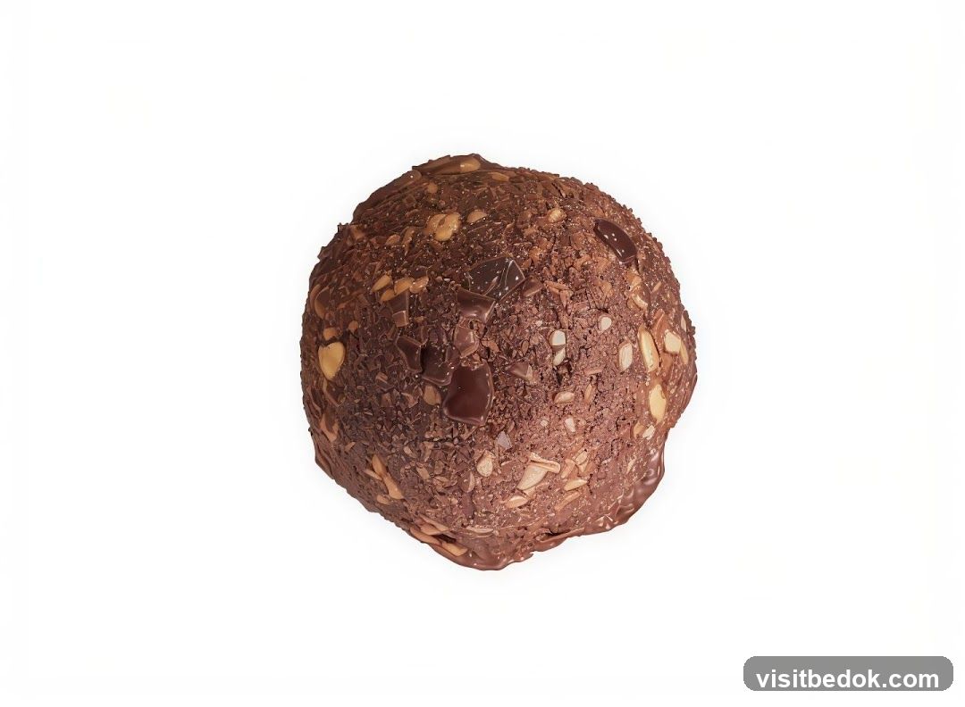 Chocolate and Nut Sphere