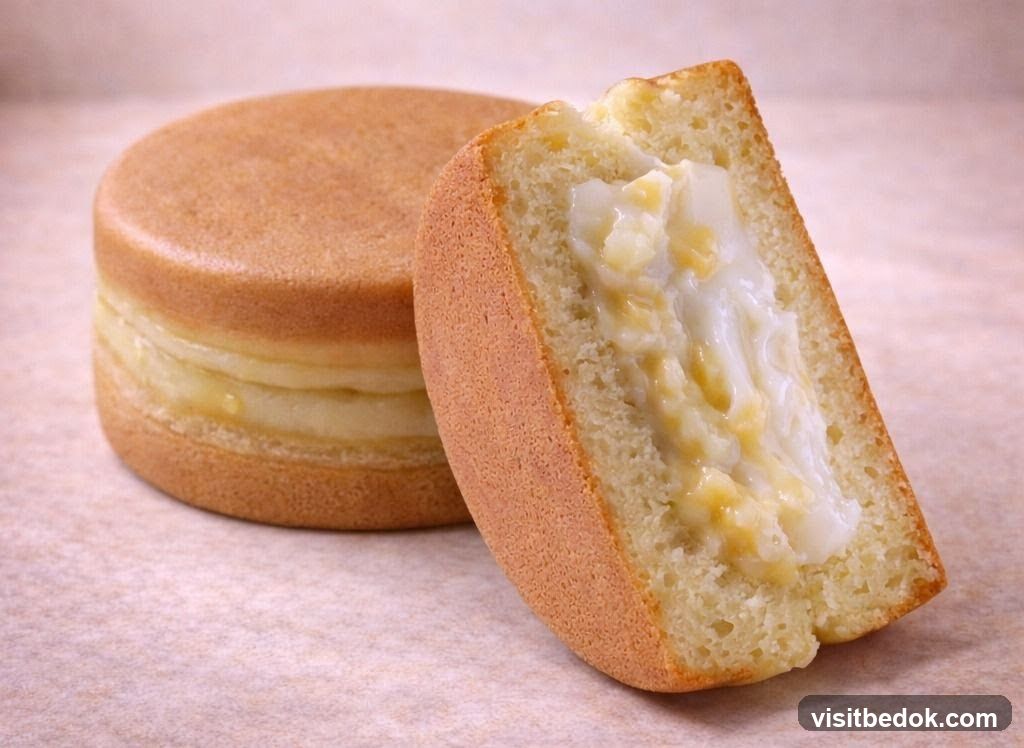 Dorayaki with Cream Filling