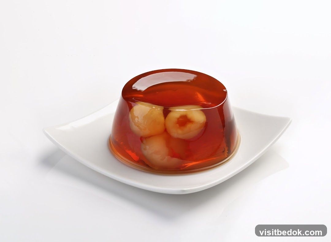 Lychee Jelly Dessert