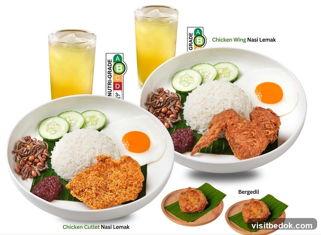 Nasi Lemak Dishes