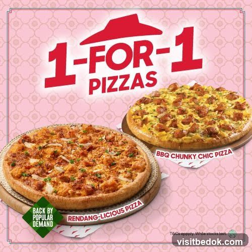 1-FOR-1 PIZZAS