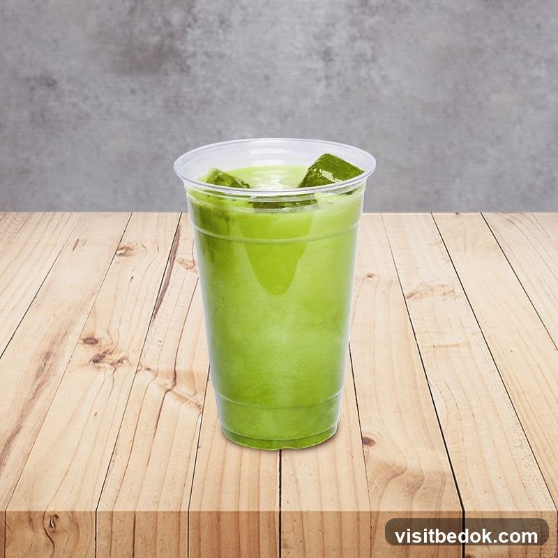 Green Drink with Ice