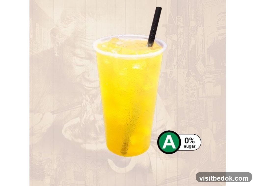 Yellow Drink with 0% Sugar